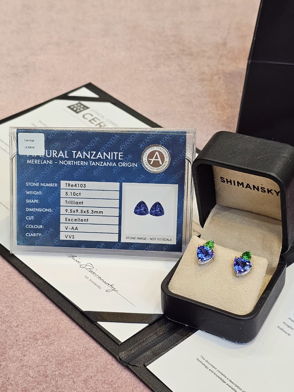 Tanzanite & Tsavorite