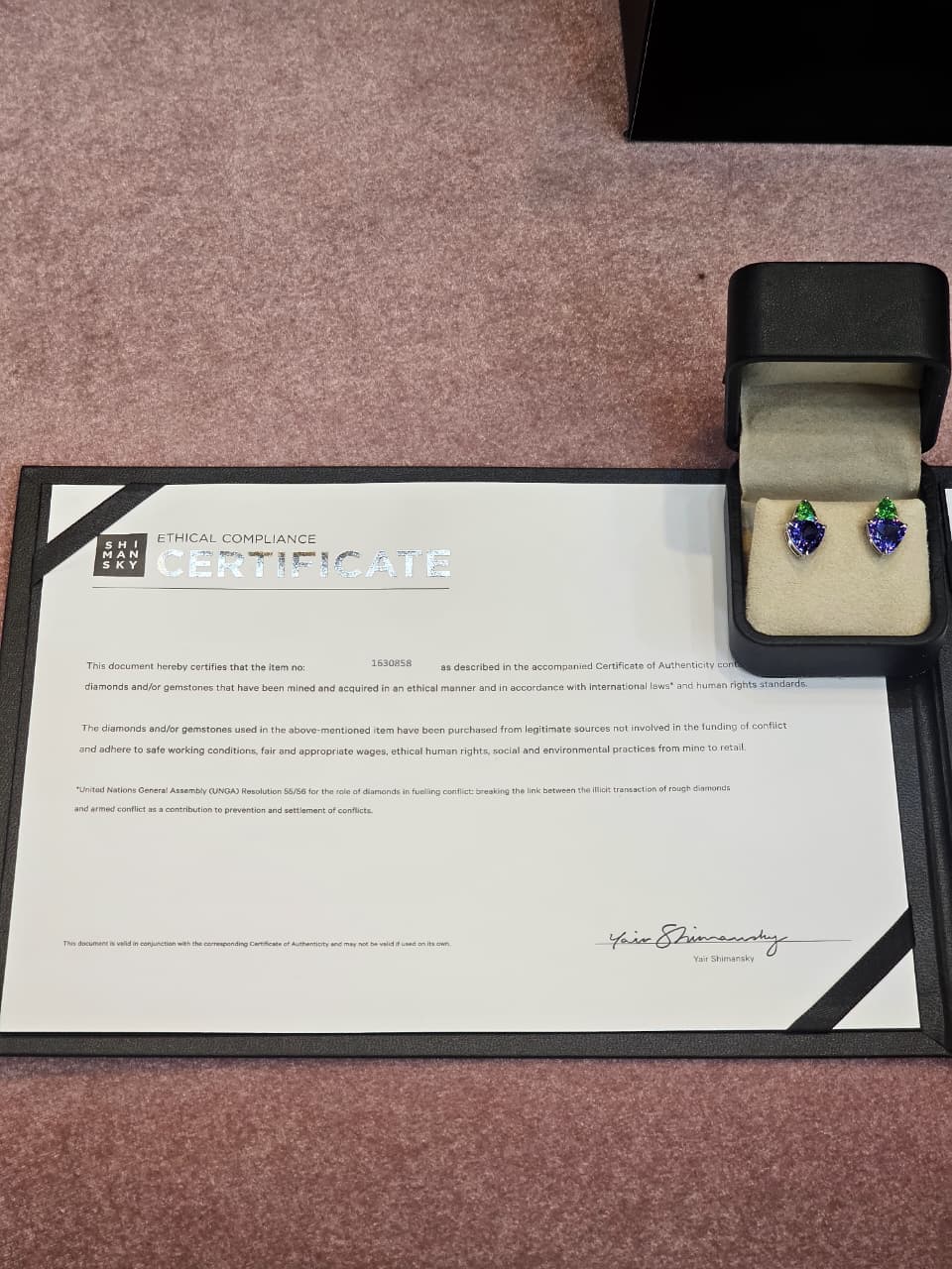 Tanzanite & Tsavorite